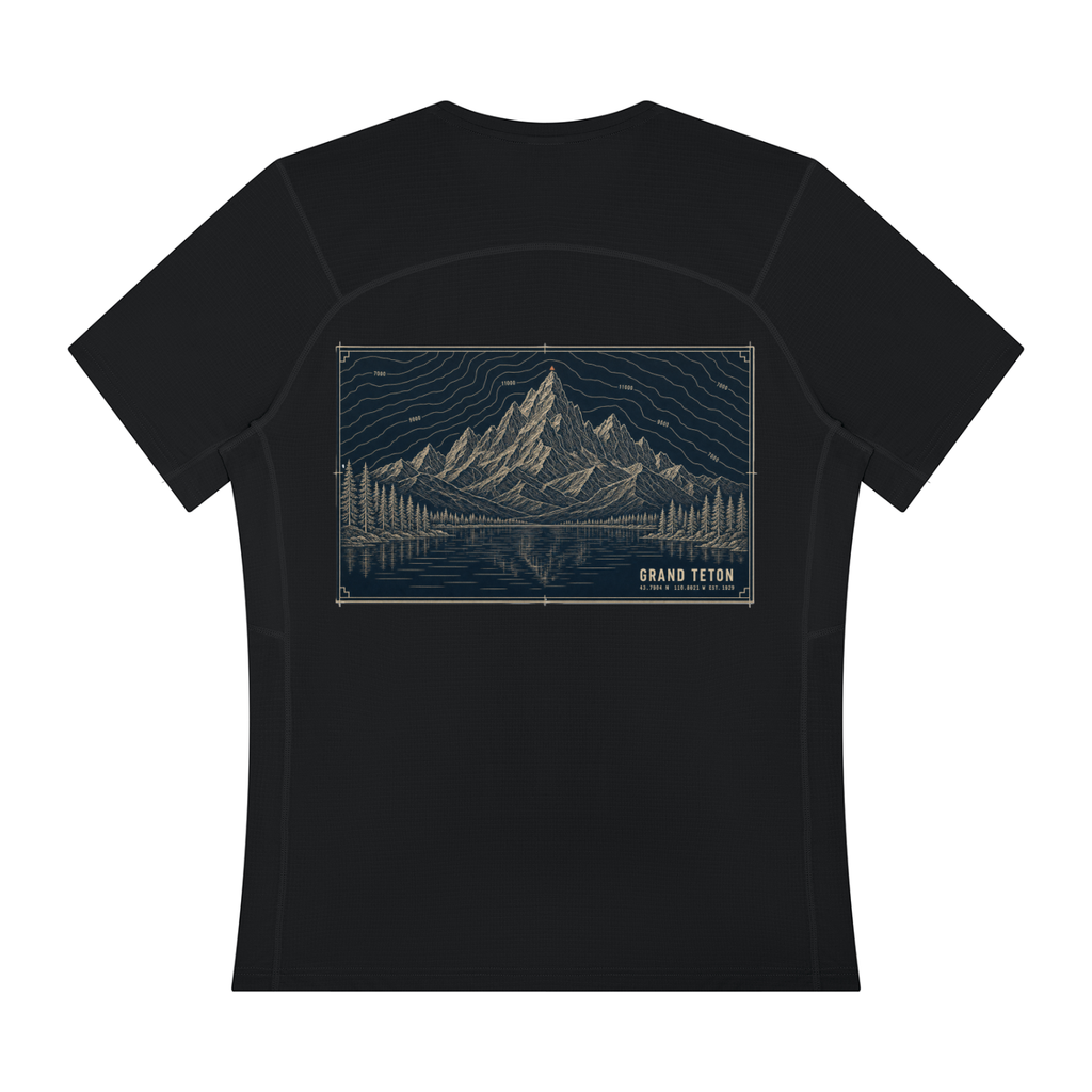 Tetons National Parks Performance T-Shirt