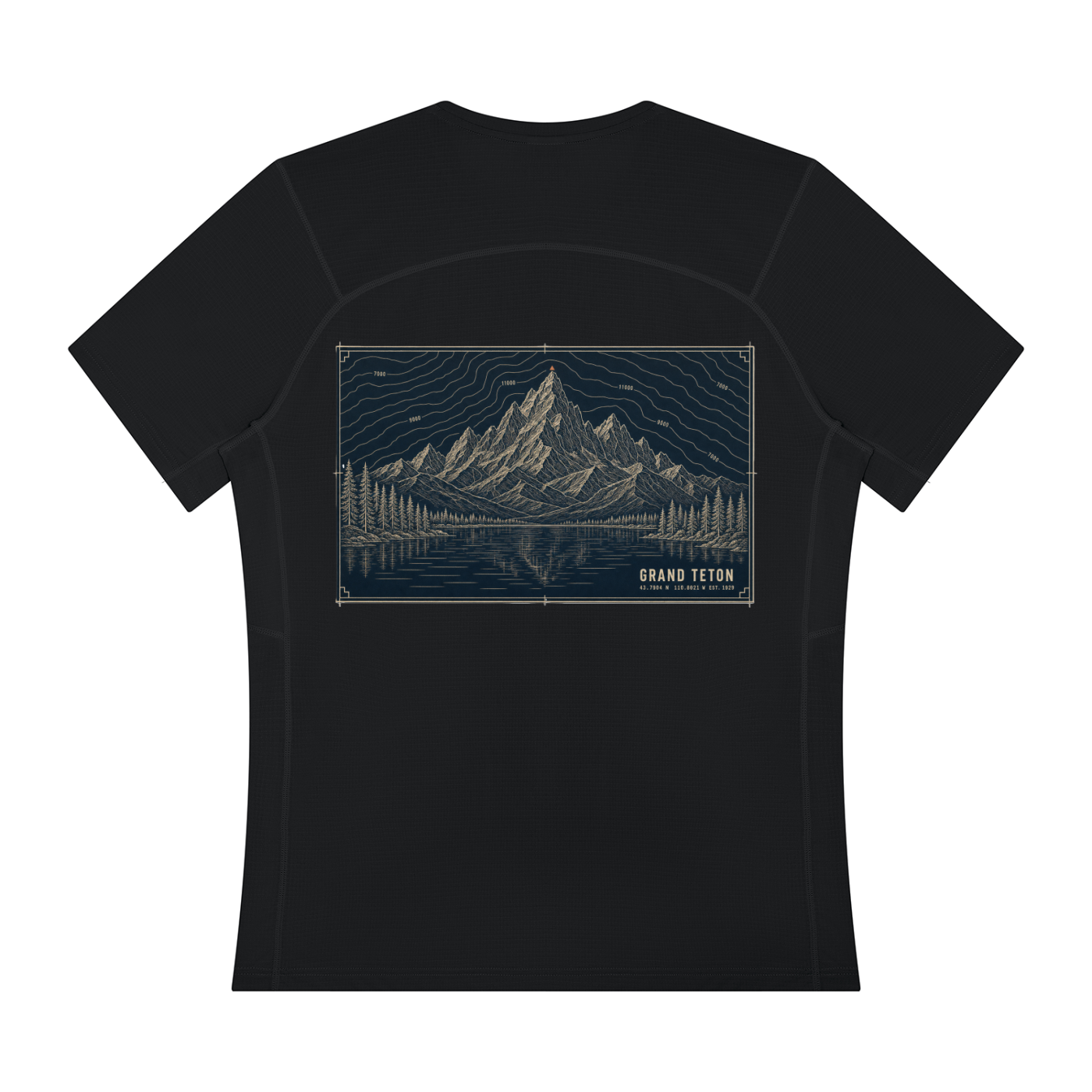 Tetons National Parks Performance T-Shirt